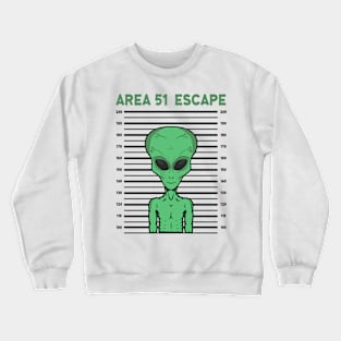 Area 51 Alien Escape Crewneck Sweatshirt